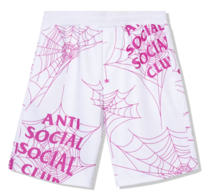 Anti Social Social Club Crawling In The Dark Terry Fleece Shorts