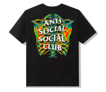 Anti Social Social Club Blow To The Chest T-shirt