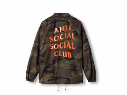 Anti Social Social Club Camo Coach Jacket