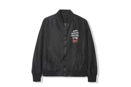 Anti Social Social Club x Honda Bomber Jacket Black