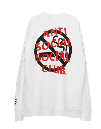 Anti Social Social Club x FR2 Crewneck – White